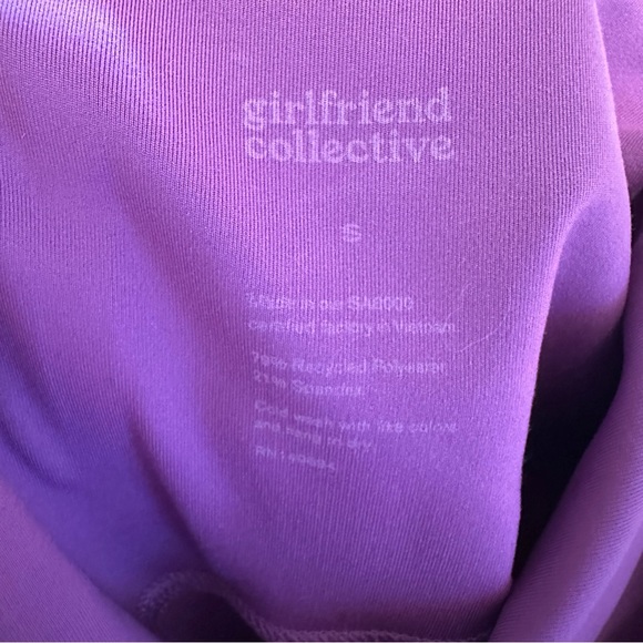 Girlfriend Collective Purple Compressive High-Rise Leggings - Picture 5 of 6